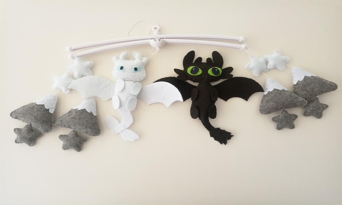 white-black-dragon-baby-mobile-dragon-nursery-decor-light-fury-night-fury-baby-mobile-dragon-crib-mobile-gray-mountains-with-gray-stars-mobile-baby-shower-gift-hanging-mobile-ceiling-mobile-0
