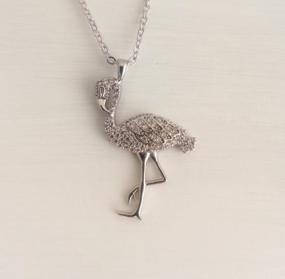 crystal-diamond-flamingo-necklace-silver-cz-crystal-pave-flamingo-charm-necklace-cz-diamond-flamingo-necklace-flamingo-lovers-gift-flamingo-birthday-gift-flamingho-party-necklace-gift-for-her-gf-gift-ideas-necklace-for-women-girls-necklace-flamingo-charm-neckalce-bff-flamingo-pendant-necklace-0
