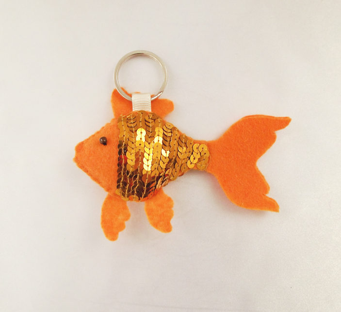 goldfish-keychain-felt-golden-fish-keychain-orange-handmade-bag-charm-embroidered-sequins-gold-fish-keyring-cute-gifts-gold-fish-0
