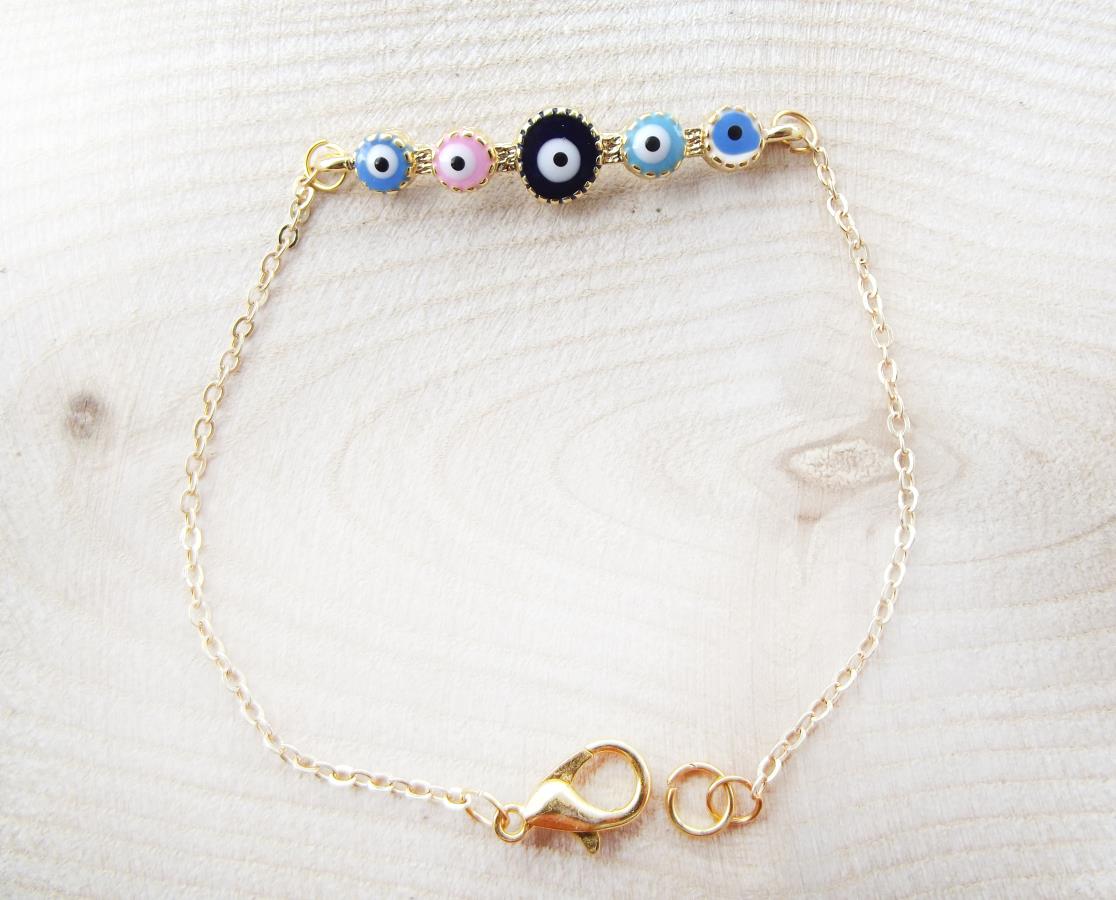 evil-eye-bracelet-multicolored-mauvais-il-bracelet-bose-auge-armband-protection-bracelet-gold-plated-turkey-jewelry-pink-evil-eye-bracelet-evil-eye-turkish-gift-for-women-gift-for-her-gift-for-girl-bracelet-for-girlfriend-gift-ideas-0