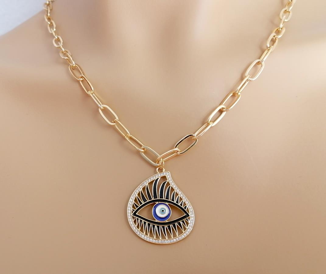 large-evil-eye-pendant-necklace-for-women-third-eye-charm-necklace-gold-blue-enamel-crystal-zircon-evil-eye-necklace-eyelashes-evil-eye-necklace-protection-necklace-all-seeing-eye-medalion-necklace-turkish-greek-evil-eye-necklace-christmas-gift-birthday-gift-micro-pave-evil-eye-charm-necklace-shape-evil-eye-pendant-necklace-raindrop-evil-eye-necklace-gift-for-her-gift-for-wife-best-friend-gift-necklace-turkisches-nussbaum-bose-auge-halskette-0