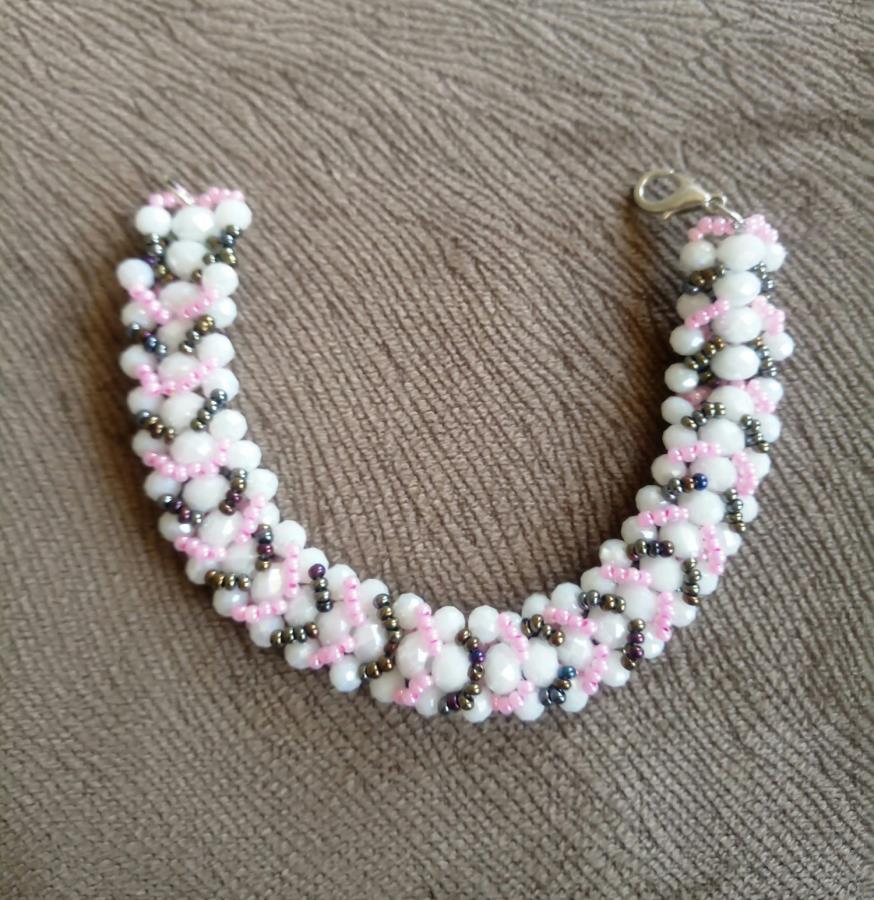 white-pink-bead-woven-bracelet-bracelet-for-aunt-white-pink-beadwork-bracelet-handmade-bracelet-gift-for-her-gift-for-woman-gift-for-girl-birthda-gift-ideas-0