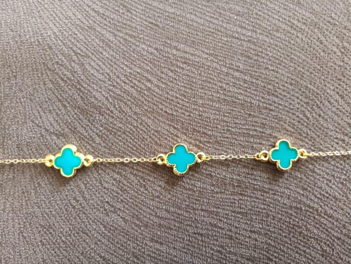 turquoise-clover-bracelet-adjustable-bracelet-gift-for-her-gift-for-woman-bachelorette-party-bracelet-gift-for-women-buy-0