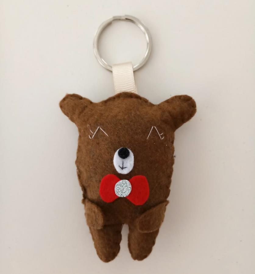 brown-bear-backpack-keychain-felt-bear-keyring-brown-bear-keychain-gift-for-kids-birthday-gift-cute-bear-keyring-bear-bag-charm-bear-backpack-charm-0