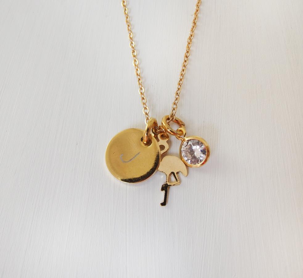 flamingo-necklace-gold-personalized-disc-initial-necklace-cz-crystal-flamingo-charm-necklace-engraved-initial-disc-necklace-birthday-gift-best-friend-gift-everyday-necklace-for-woman-flamingo-pendant-necklace-bff-gift-gift-for-flower-girl-gift-for-children-gift-for-her-or-girlfriend-0