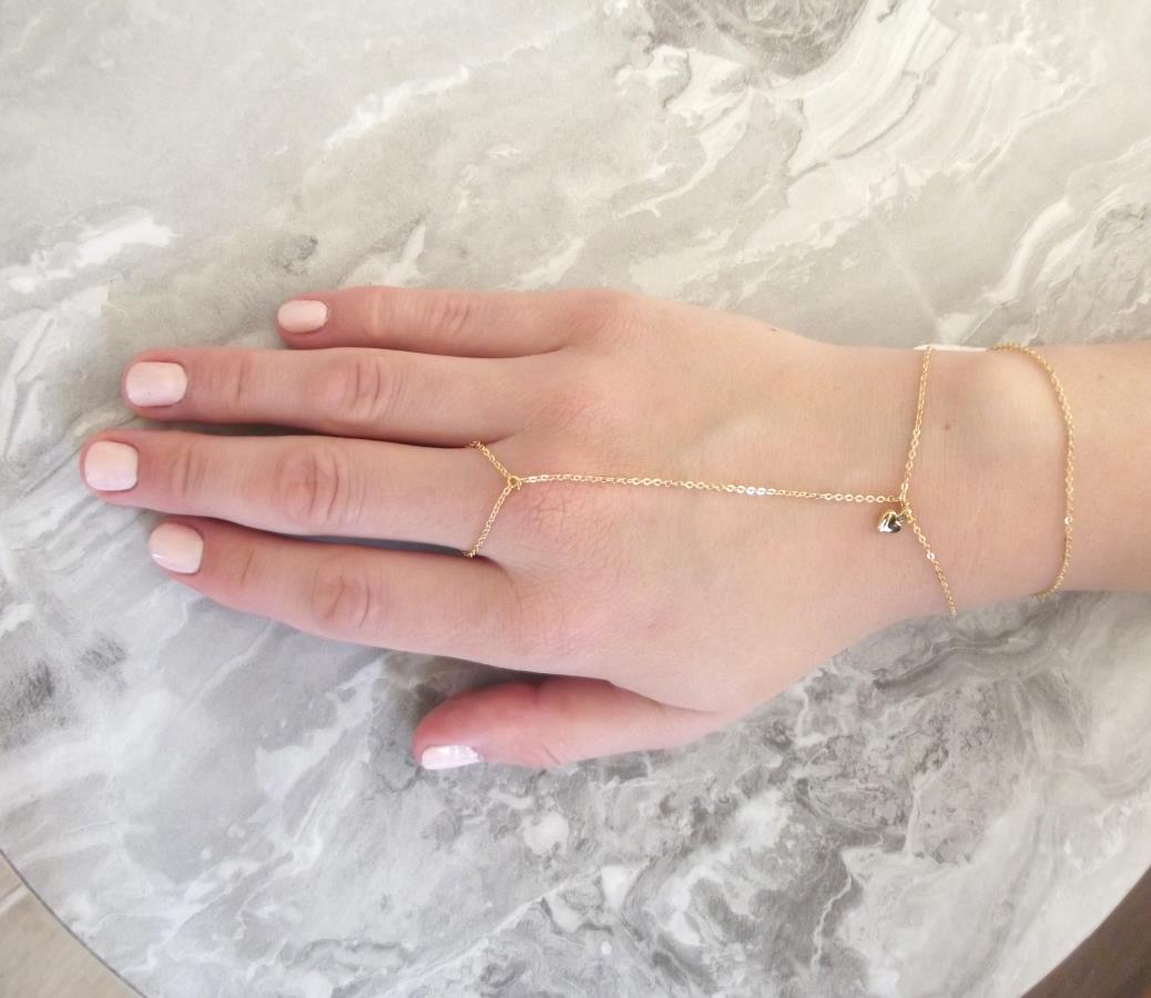 finger-hand-chain-bracelet-with-tiny-heart-charm-crystal-slave-bracelet-gold-platedbuy-ring-chain-attached-bracelet-for-women-party-festival-bracelet-harness-hand-bracelet-gold-plated-chain-bracelet-for-her-gift-for-girlfriend-gold-herz-fingering-armband-sklaven-armband-0
