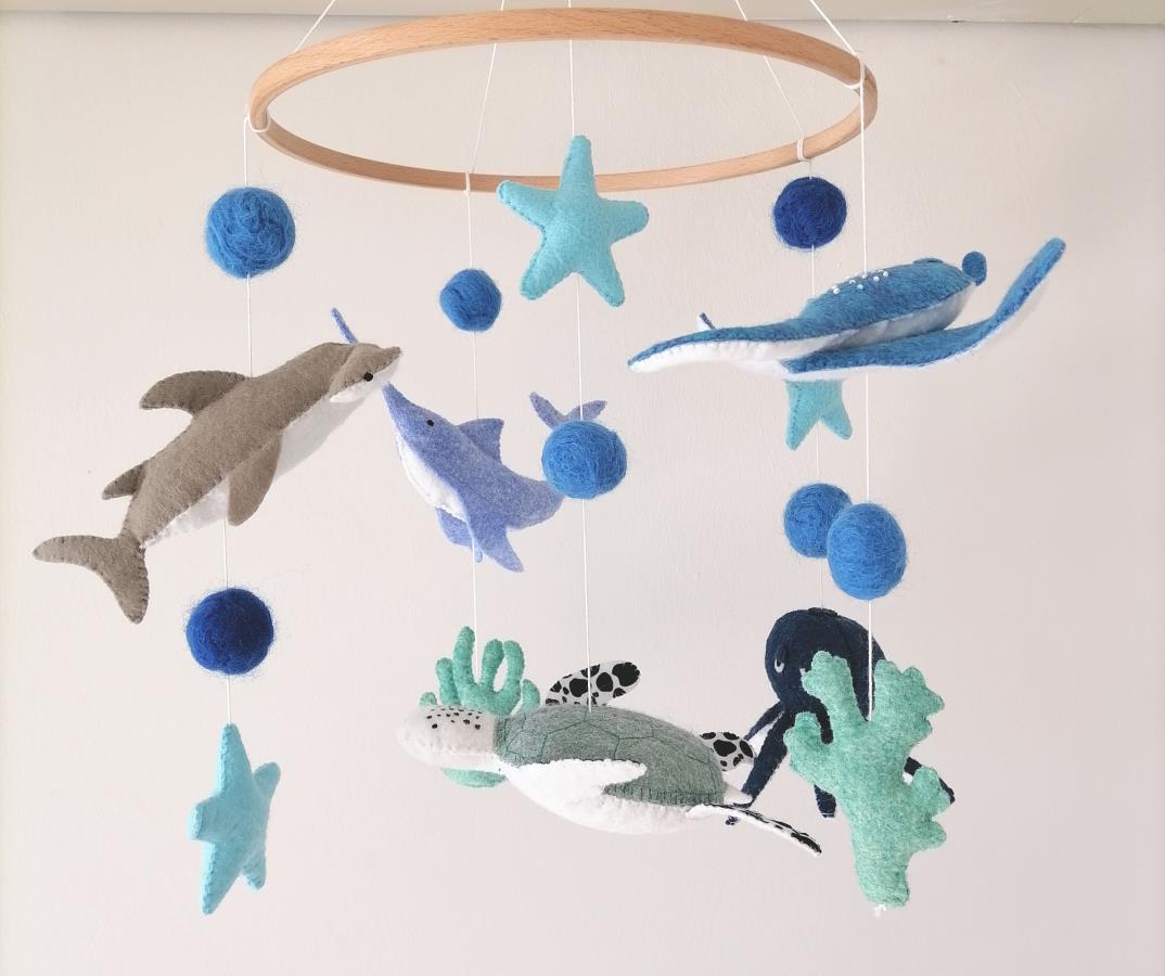ocean-baby-mobile-for-nursery-nautical-crib-mobile-felt-stingray-marlin-octopus-hammerhead-shark-seaweed-mobile-baby-shower-gift-sea-felt-cot-mobile-boy-nursery-mobile-felt-sea-animals-cot-mobile-gift-for-newborn-infant-ocean-baby-bedroom-decor-mobile-hanging-ceiling-mobile-turtle-0
