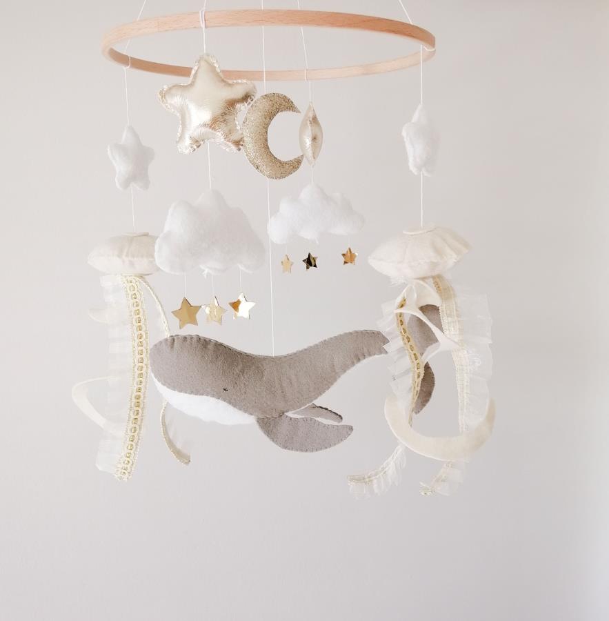 whale-jellyfish-crib-baby-mobile-mobile-stars-clouds-gold-mobile-nursery-decor-gender-neutral-mobile-for-baby-room-baby-shower-gift-nautical-mobile-ocean-cot-mobile-0