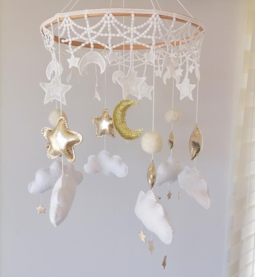 star-moon-ceiling-mobile-white-gold-neutral-nursery-crib-mobile-baby-shower-gift-clouds-with-stars-felt-mobile-star-moon-cot-mobile-nursery-decor-gift-for-newborn-infant-wall-mobile-baby-bedroom-decoration-hanging-ceiling-mobile-light-nursery-mobile-bebe-movil-0
