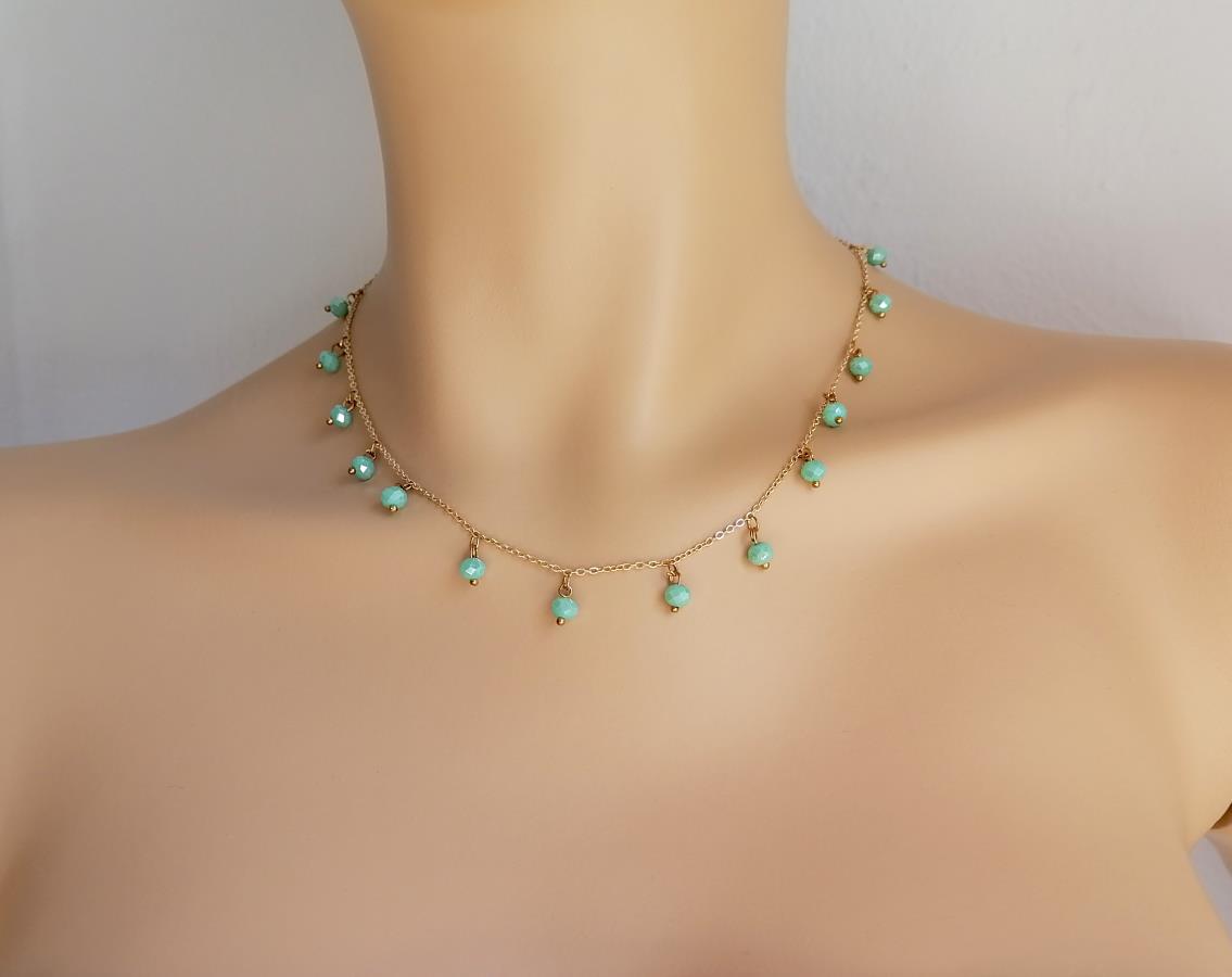 light-green-mint-faceted-rondelle-crystal-beads-chain-necklace-dangle-drop-rosary-chain-necklace-glass-bulk-chain-necklace-matte-sparkly-new-style-necklace-gift-for-her-fashion-jewelry-gold-plated-necklace-for-women-handmade-necklace-ball-chain-necklace-belly-chain-wire-wrapped-necklace-0
