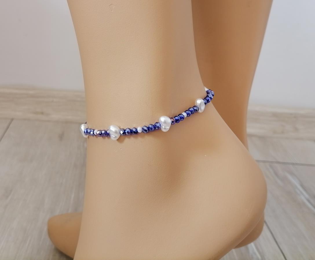 faux-pearl-ruyal-navy-blue-glass-faceted-rondelle-crystal-beads-anklet-beads-leg-bracelet-rosario-tobillera-pulsera-0