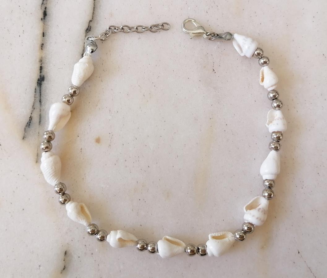 white-natural-conch-shell-bracelet-with-silver-beads-for-women-christmas-gift-gift-for-her-gf-gift-new-beach-style-shell-bracelet-sea-casual-bracelet-buy-ocean-bracelet-sea-shell-handmade-handcrafted-bracelet-adjustable-bracelet-0
