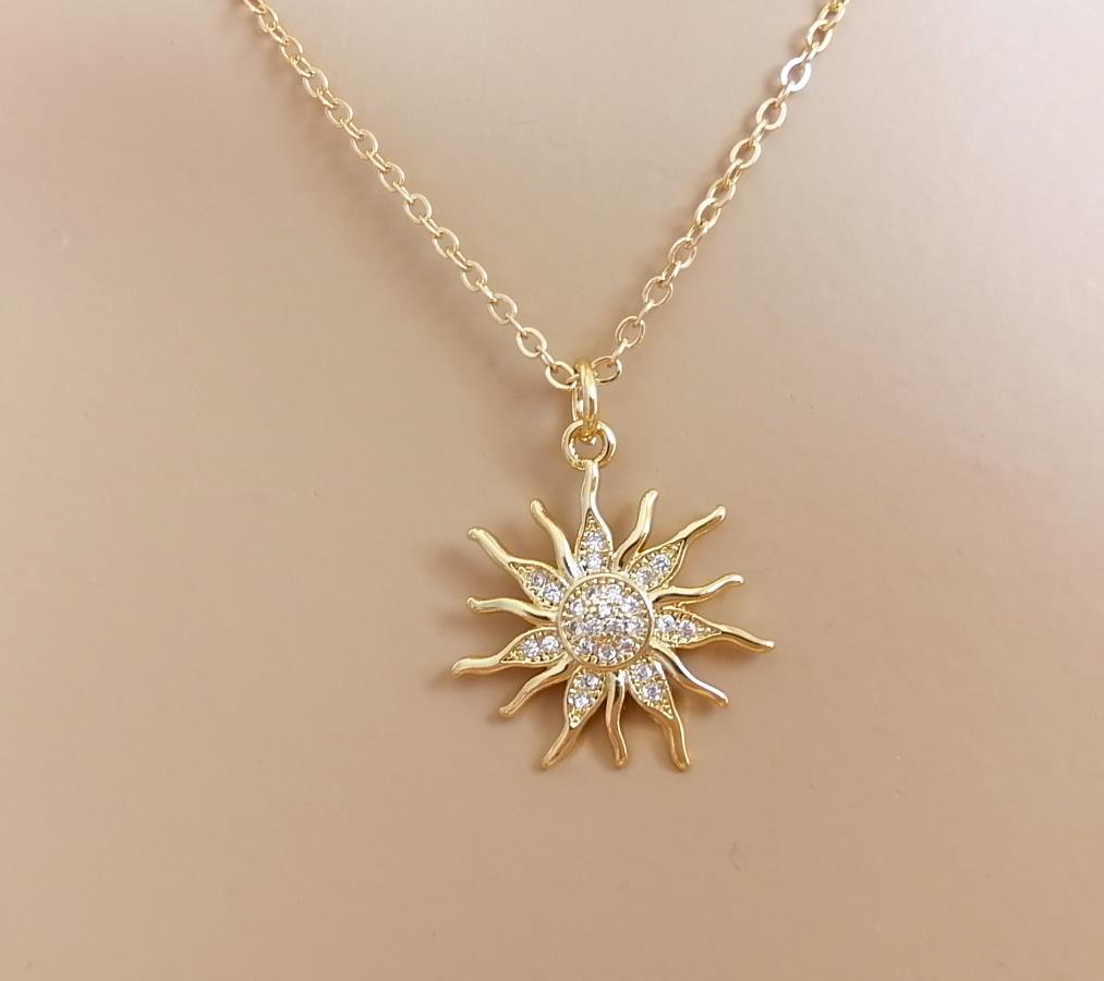 small-cz-pave-sun-necklace-for-women-sunshine-charm-necklace-buy-glowing-sun-necklace-crystal-sun-necklace-dainty-sun-necklace-delicate-sun-necklace-christmas-gift-birhtday-gift-gift-for-wife-aunt-sunburst-necklace-0