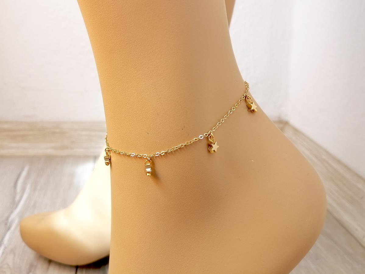 tiny-gold-stars-charm-chain-anklet-for-women-buy-dainty-dropped-stars-anklet-foot-bracelet-gift-for-her-delicate-anklet-jewelry-minimalist-stars-anklet-0