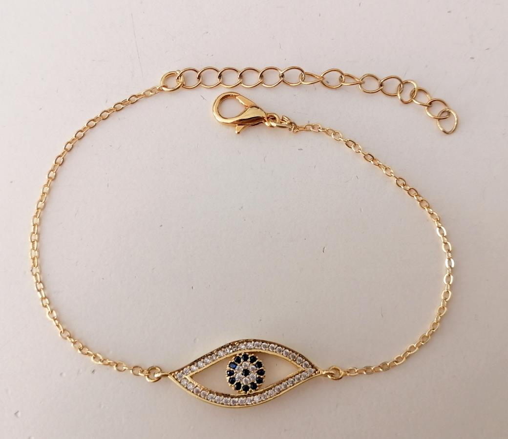 turkish-cz-diamond-evil-eye-bracelet-for-women-micro-pave-evil-eye-shaped-charm-bracelet-gift-for-her-birthday-gift-adjustable-bracelet-gift-for-girlfriend-protection-bracelet-0