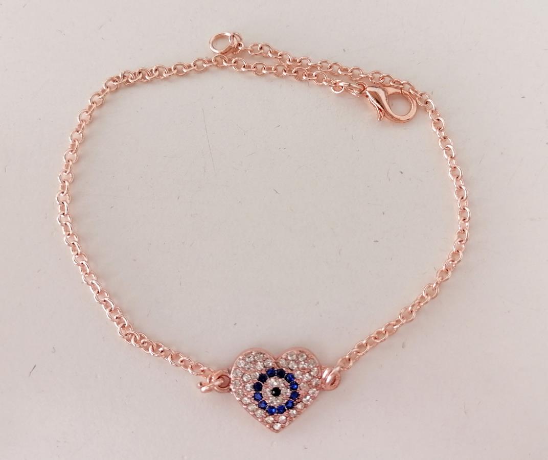 evil-eye-rose-gold-bracelet-for-women-buy-heart-shaped-evil-eye-bracelet-gift-turkish-evil-eye-rose-gold-chain-bracelet-protection-bracelet-adjustable-gift-for-her-0
