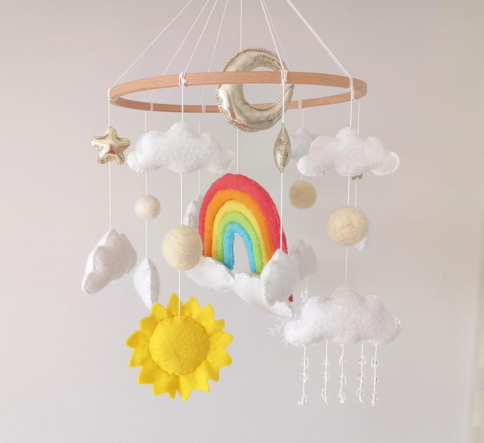 weather-crib-mobile-for-nursery-seasons-baby-mobile-felt-rainbow-raindrops-sun-lightning-snowflake-clouds-gold-stars-baby-mobile-neutral-nursery-mobile-regenbogen-handy-kinderbett-mobile-la-m-t-o-mobile-b-b-cot-mobile-sky-theme-mobile-baby-shower-gift-present-for-infant-newborn-tiempo-beb-m-vil-ceiling-mobile-hanging-mobile-0