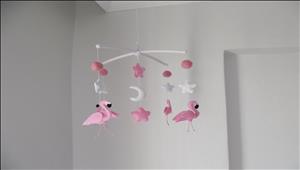 flamingo-mobile-pink-pink-white-stars-mobile-decor-for-baby-girl-nursery-flamingo-girl-crib-mobile-girl-cot-mobile-flamingo-baby-shower-gift-tropical-flamingo-mobile-mobile-for-newborn-flamingo-handy-kinderbett-mobile-flamant-mobile-b-b-5