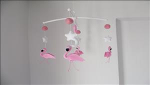 flamingo-mobile-pink-pink-white-stars-mobile-decor-for-baby-girl-nursery-flamingo-girl-crib-mobile-girl-cot-mobile-flamingo-baby-shower-gift-tropical-flamingo-mobile-mobile-for-newborn-flamingo-handy-kinderbett-mobile-flamant-mobile-b-b-2