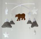 bear-mountain-baby-mobile-felt-bear-mobile-brown-bear-baby-mobile-brown-bear
