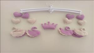 lilac-pink-swan-baby-mobile-for-nursery-pastel-swan-mobile-baby-lilac-mobile-pin