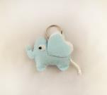 light-blue-elephant-backpack-keychain-blue-felt-plush-elephant-keyring-elephan