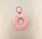 pink-donuts-backpack-keychain-pink-felt-plush-donuts-keyring-donuts-keychain