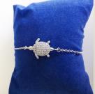 turtle-bracelet-silver-plated-crystal-pave-turtle-charm-bracelet-bracelet-for-woman-bracelet-for-girl-silver-chain-bracelet-sea-turtle-bracelet-gift-for-her-summer-style-birthday-gift-2