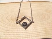 silver-evil-eye-necklace-square-crystal-evil-eye-necklace-geometric-square-evil-eye-necklace-women-gift-foursquare-silver-evil-eye-necklace-gift-for-woman-3