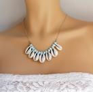 cowrie-shell-necklace-buy-with-light-mint-beads-necklace-from-cowrie-shell-seas