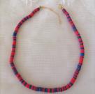 red-blue-heishi-stack-beads-necklace-buy-colorful-vinyl-beads-necklace-for-wome