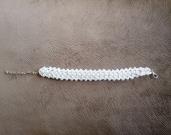 beaded-bracelet-white-bracelet-for-bridesmaid-white-tubular-netted-beaded-bracelet-handmade-bracelet-bridal-shower-bracelet-gift-for-women-gift-for-girl-gift-for-her-2