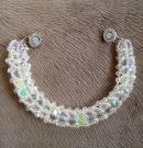 rainbow-transparent-bead-work-bracelet-bracelet-for-bride-silver-beaded-bracel