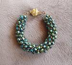green-netted-beaded-bracelet-elegant-bracelet-green-tubular-netted-beaded-bracelet-faceted-rondelle-glass-beads-handmade-bracelet-beadwork-volume-bracelet-gift-for-woman-1