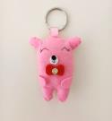 pink-bear-backpack-keychain-felt-bear-keyring-pink-bear-keychain-gift-for-kid