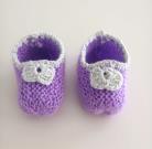 baby-girl-knitted-booties-purple-gift-for-newborn-booties-violet-crocheted-bab