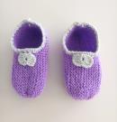baby-girl-knitted-booties-purple-gift-for-newborn-booties-violet-crocheted-bab