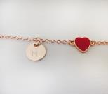 personalized-red-heart-bracelet-rose-gold-custom-letter-initial-bracelet-name-i