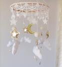 star-moon-ceiling-mobile-white-gold-neutral-nursery-crib-mobile-baby-shower-gif