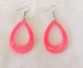 neon-pink-drop-earrings-clear-epoxy-earrings-white-epoxy-earrings-minimalist-ear
