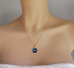round-evil-eye-necklace-blue-gold-disc-shape-navy-blue-all-seeing-eye-charm-nec