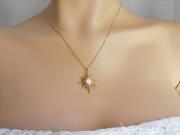 large-north-star-shape-necklace-chain-gold-plated-big-guiding-star-necklace-gold-polaris-necklace-necklace-birthday-gift-idea-best-friend-necklace-gift-bridesmaid-gift-necklace-gift-for-her-dainty-star-necklace-layered-north-star-necklace-starburst-necklace-1