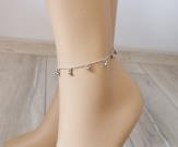 drop-silver-beads-anklet-for-women-dangle-silver-faceted-rondelle-crystal-beads