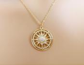 coin-sunshine-charm-necklace-for-women-pave-cz-dimond-sun-necklace-round-sun-pendant-necklace-gold-plated-glowing-sun-necklace-bff-gift-necklace-best-friend-necklace-sun-srescent-disc-charm-necklace-for-women-celestial-necklace-sunburst-necklace-disc-crystal-sun-statement-necklace-dainty-sun-necklace-christmas-gift-birhtday-gift-gift-for-wife-aunt-3