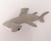 hammerhead-shark-felt-keychain-plush-sewing-shark-toy-keyring-under-the-sea-ocea