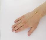 star-hand-chain-bracelet-gold-2-stars-finger-bracelet-for-women-ring-attached