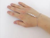 pearl-finger-ring-chain-bracelet-silver-minimalist-slave-bracelet-finger-bracel