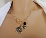 mixed-charm-necklace-gold-turkish-evil-eye-pendant-necklace-paperclip-chain-neck