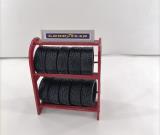 1-24-tire-rack-3d-printed-miniature-auto-service-equipment-dioramas-parts-tire-service-machine-garage-miniature-accessory-1