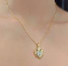 crystal-heart-necklace-gold-puffy-stainless-steel-heart-necklace-cz-crystal-glass-heart-pendant-necklace-cubic-zirconia-heart-shaped-charm-necklace-for-women-sparkling-dainty-heart-necklace-bridesmaid-gift-necklace-waterproof-jewelry-gift-for-her-wedding-jewelry-2